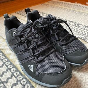 NEW!!  Kids Hiking Adidas Terrex US size 3 black NWT original box. Never worn